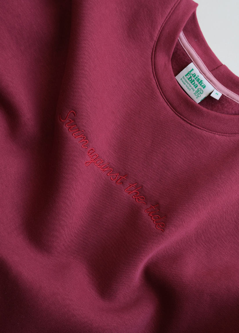 ADULT BURGUNDY SWEATSHIRT