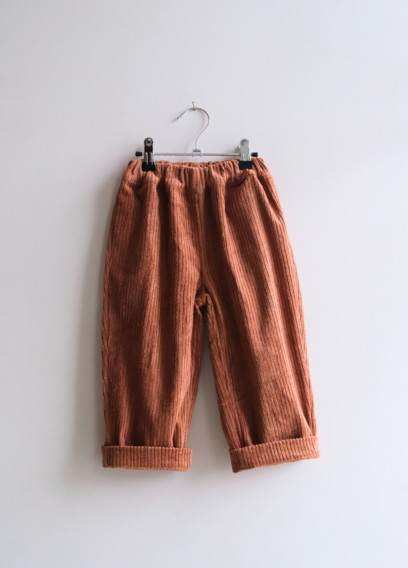 TORN CORDUROY PANTS