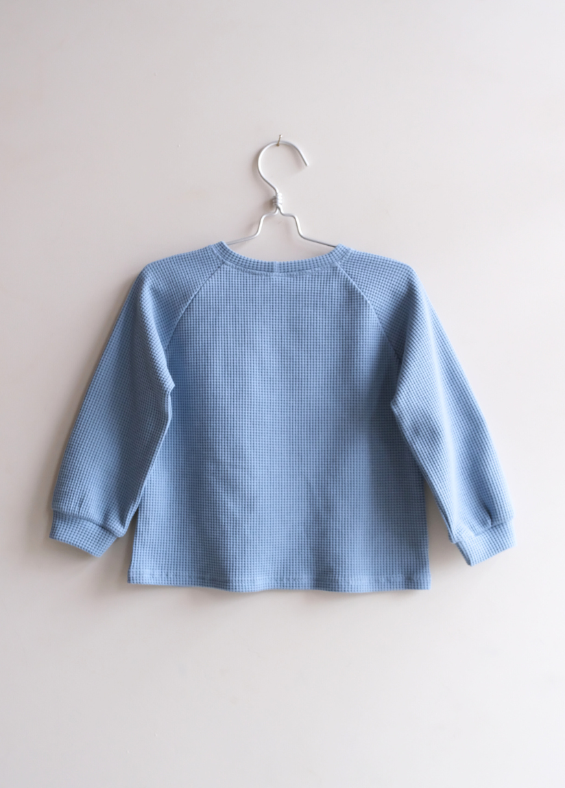 WAFFLE RAGLAN