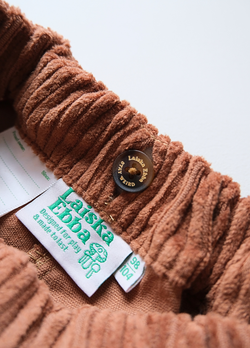 TORN CORDUROY PANTS
