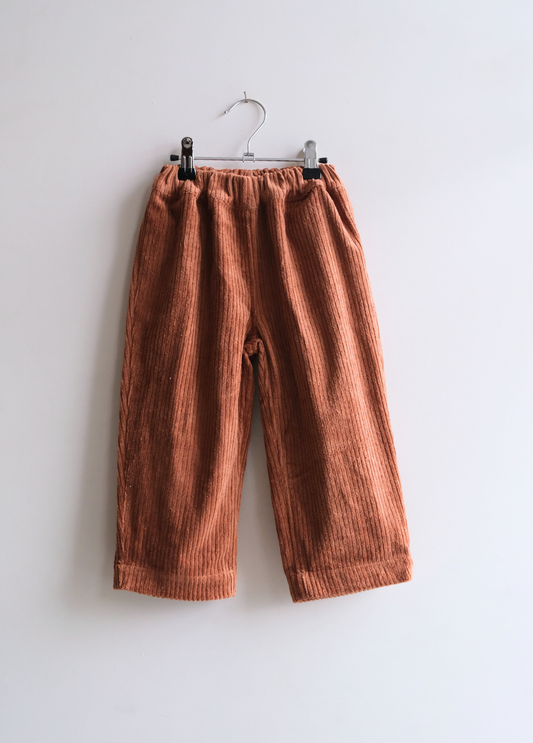 TORN CORDUROY PANTS