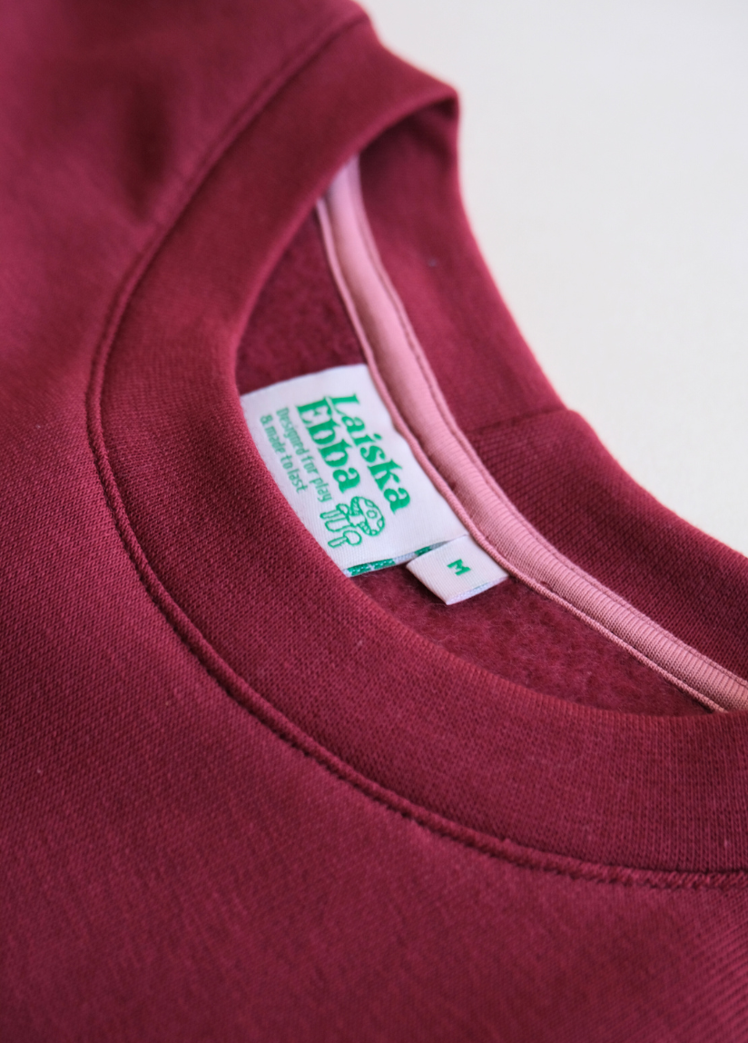ADULT BURGUNDY SWEATSHIRT