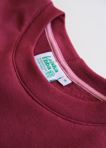 ADULT BURGUNDY SWEATSHIRT