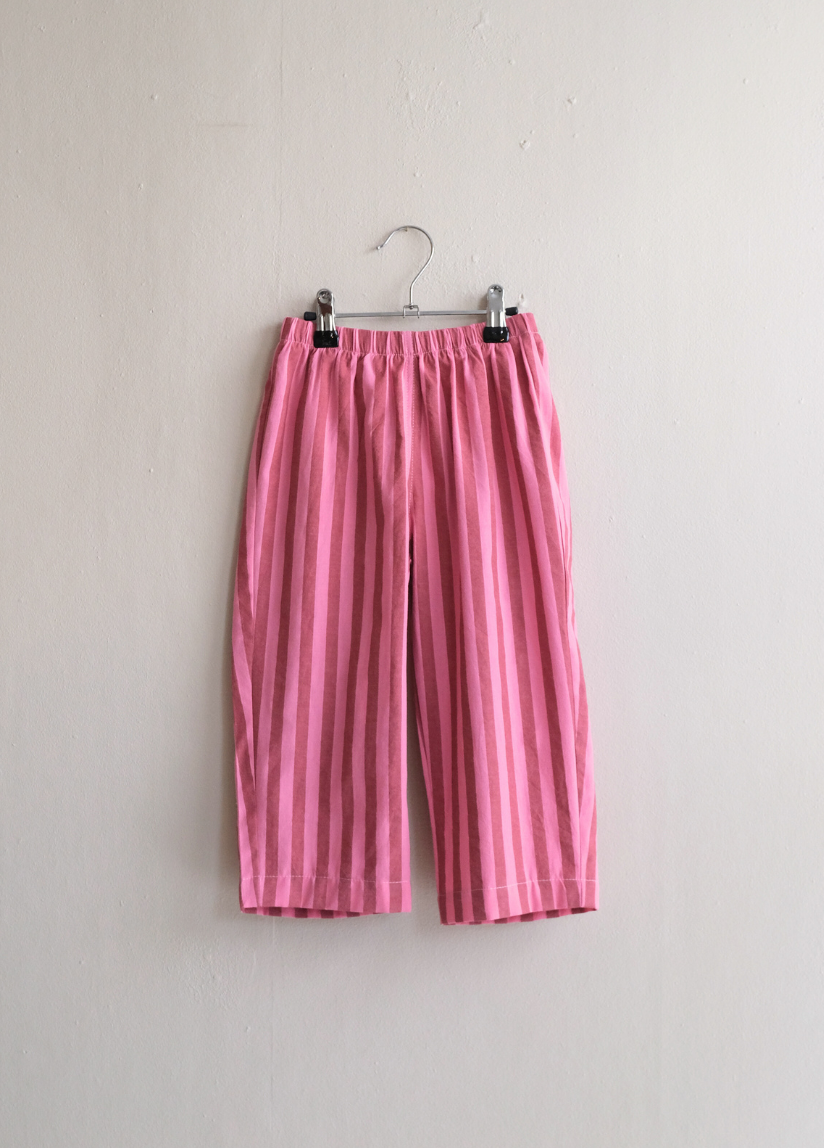 COTTON PANTS BERRY