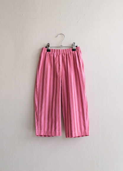 COTTON PANTS BERRY