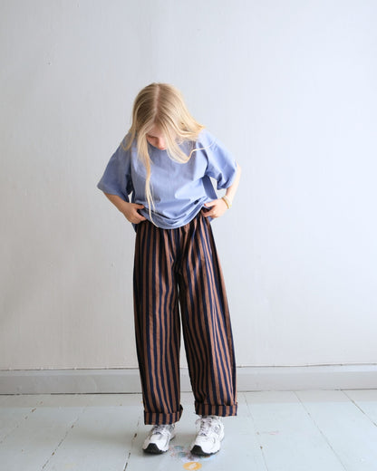 COTTON PANTS CHOCOLATE