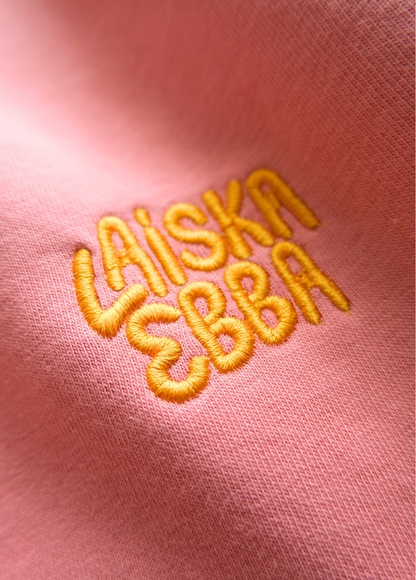 KIDDO BUBBLEGUM PINK RAGLAN SWEATSHIRT