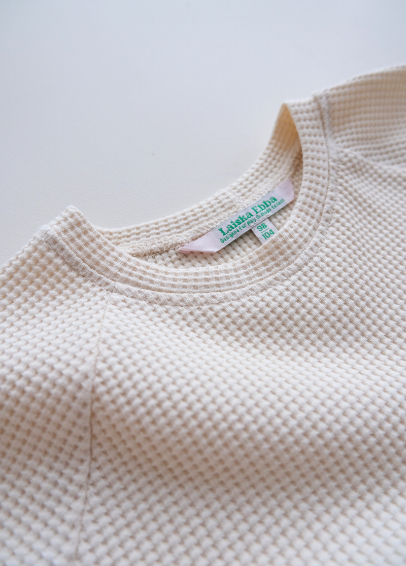 WAFFLE RAGLAN